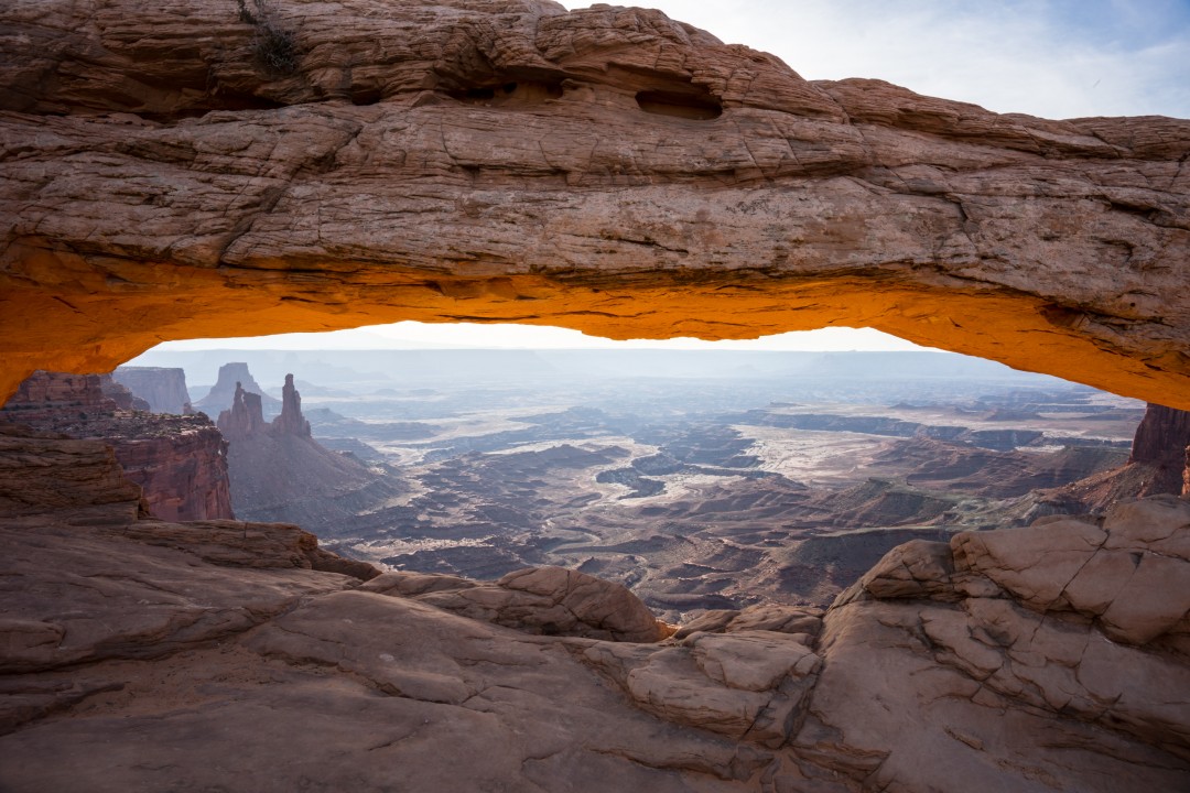 Mesa Arch in the morning