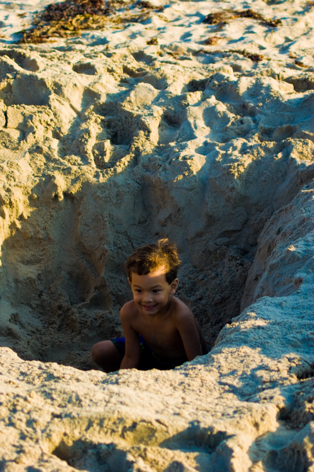 Sand hole
