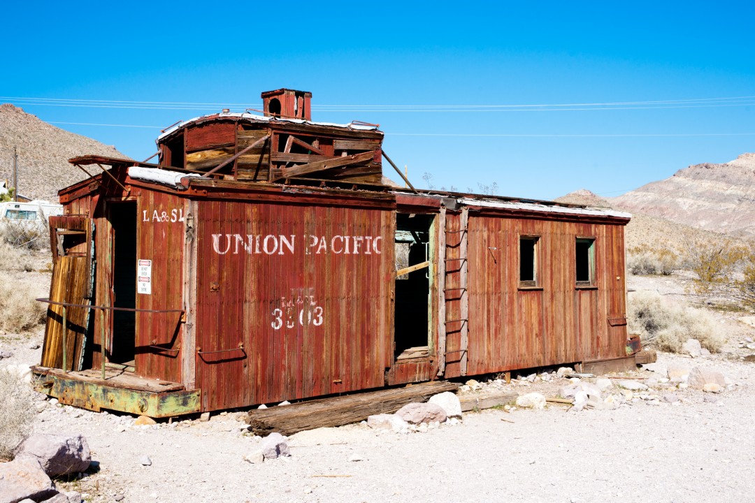 Union pacific railroad car